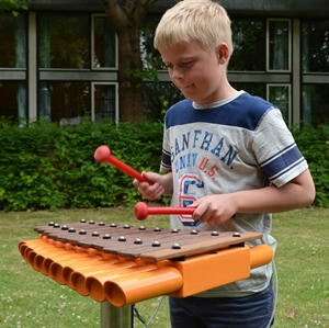 Xylofon lege instrument udendørs