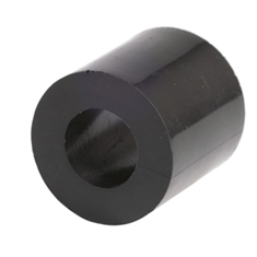 Distance ring sort PVC. 25mm. Hul Ø13 mm