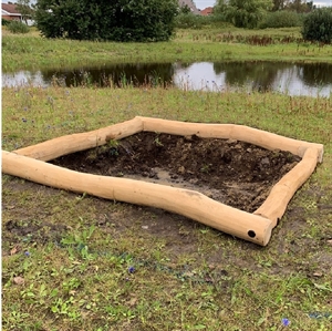 Flotte naturtræ sandkasser fra Lilletræ.dk